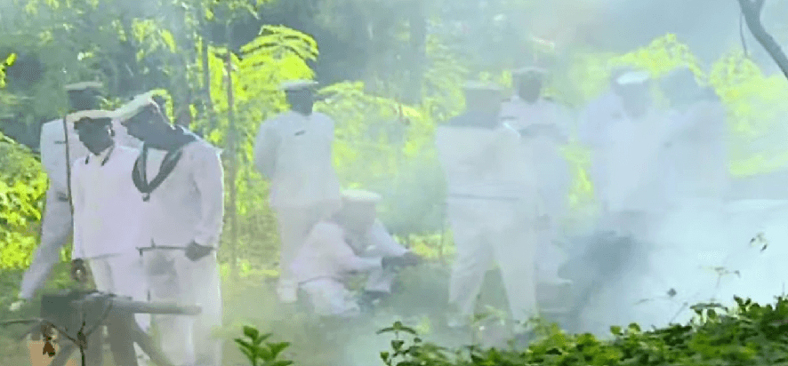 Raila accorded 17-gun salute and last post