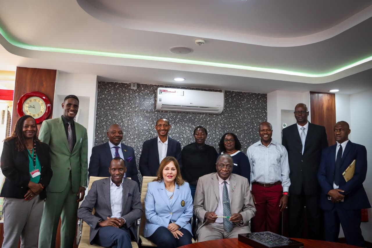 Confederation of African Volleyball President Visits Kenya Pipeline Company