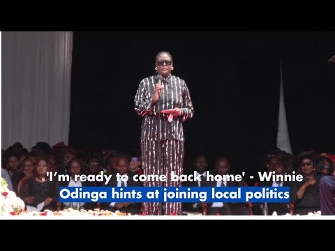 'I’m ready to come back home' - Winnie Odinga hints at joining local politics