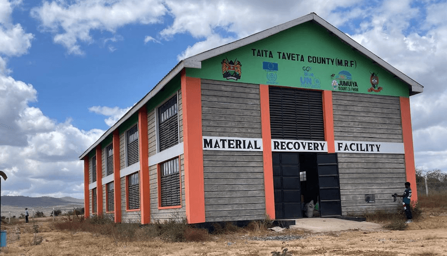 Taita Taveta material recovery firm helping resolve waste menace