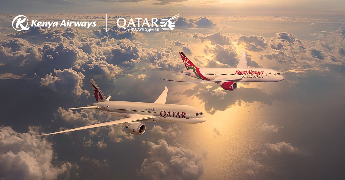 KQ–Qatar Airways deal opens travel to 19 destinations