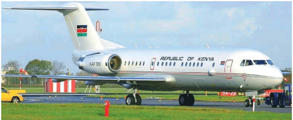First time Raila used presidential Jet amid fight with Moi