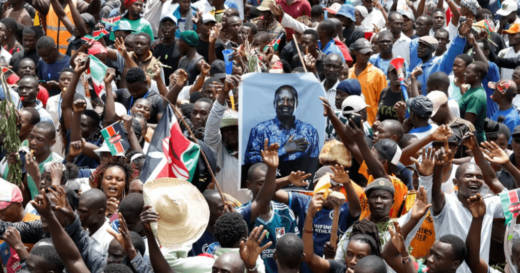Kenyans bid farewell to Raila in his political heartland