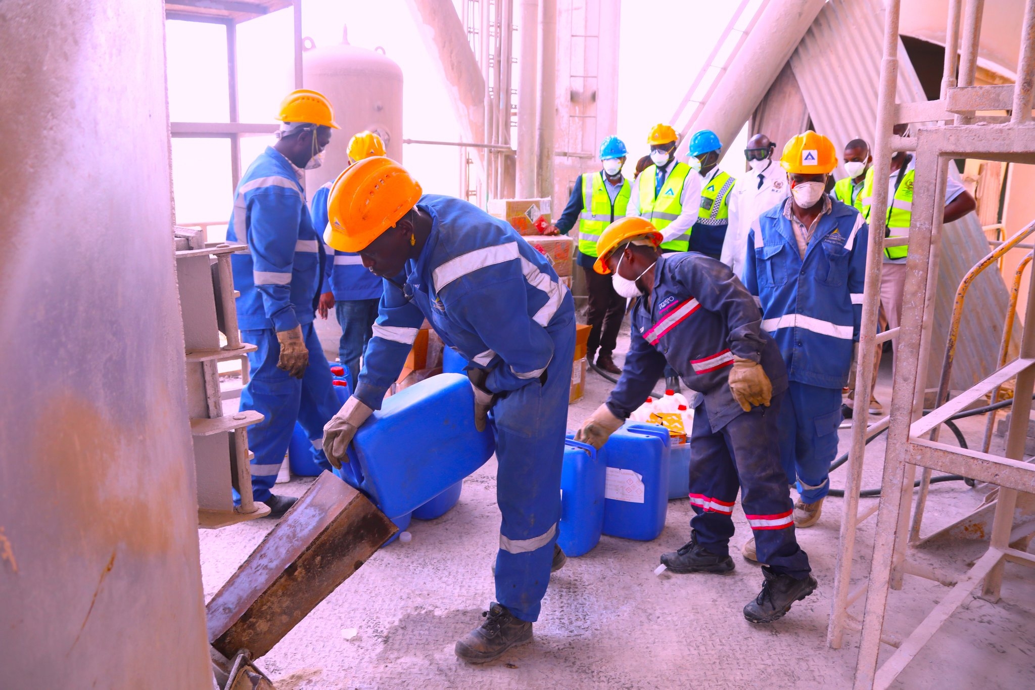 DCI destroys chemicals used in narcotic drugs manufacture