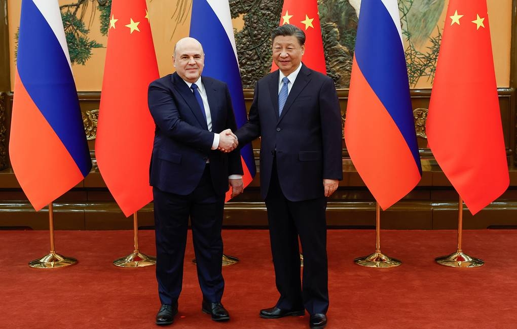 Russian PM Mishustin meets with Xi Jinping in Beijing