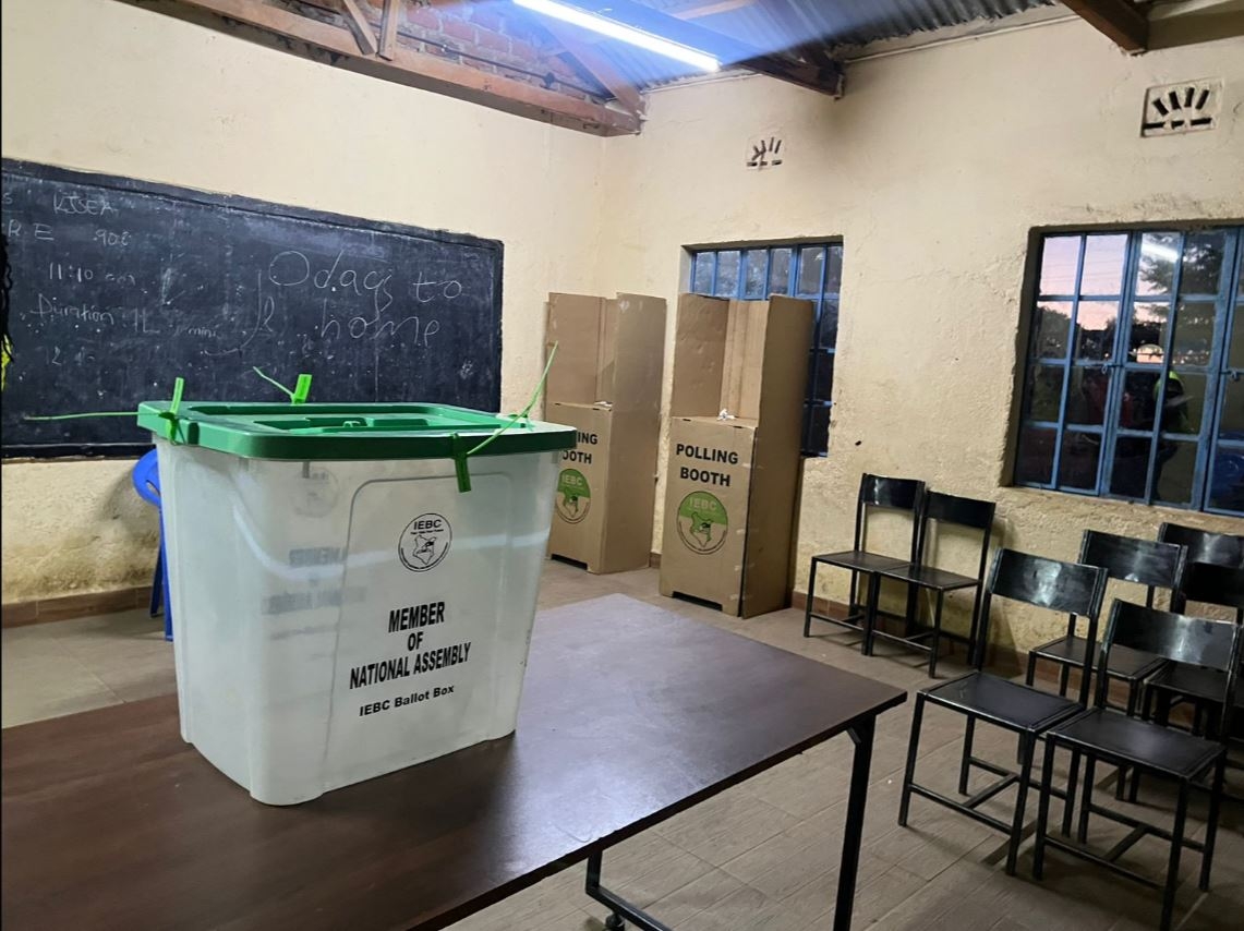 IEBC: Voting underway in polling centres