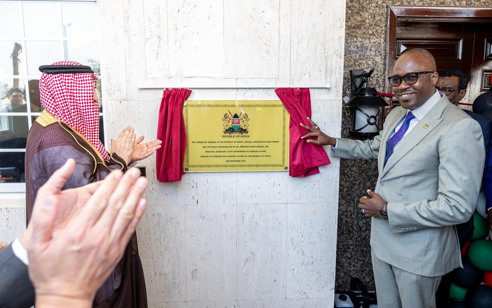 Kenya inaugurates consulate in Saudia