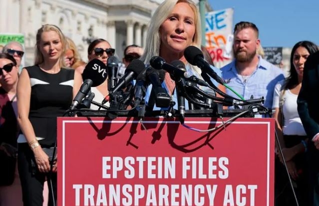 Feud erupts between Trump and ally ahead of Epstein files vote