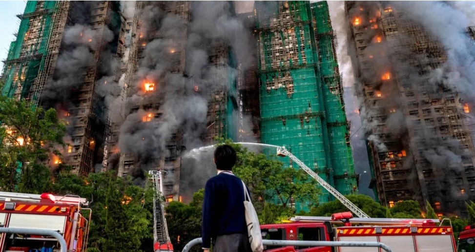 Agonising wait for the missing after Hong Kong blaze