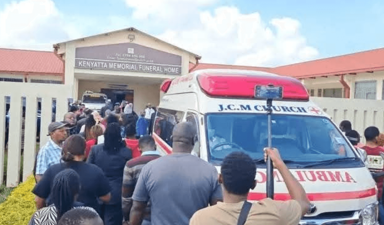 Betty Bayo's body moved to KU Hospital morgue