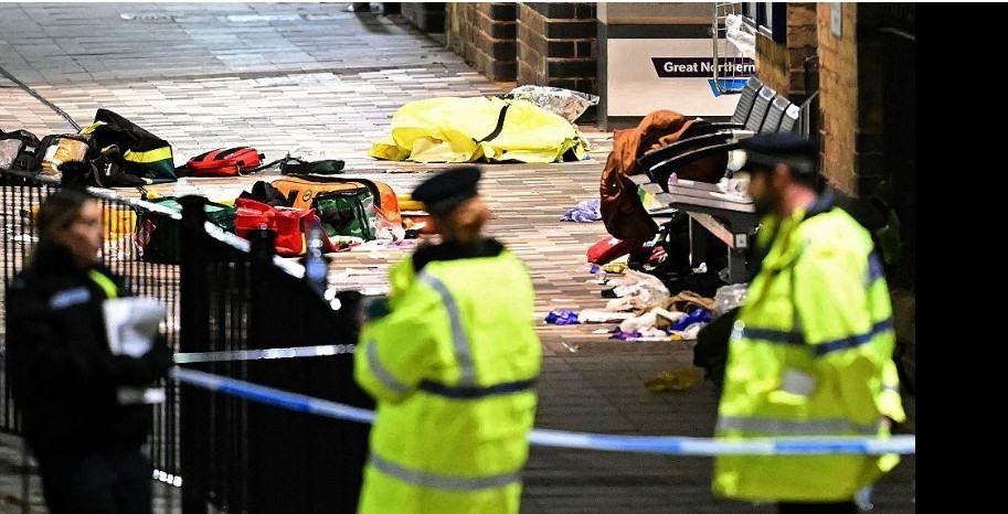 9 left with life-threatening injuries after train stabbings