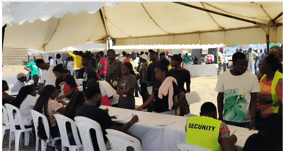 Over 3,000 Kisumu residents turn up for free ID registration drive