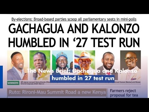Gachagua and Kalonzo humbled in 27 test run