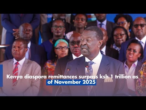 Kenya diaspora remittances surpass ksh 1 trillion as of November 2025