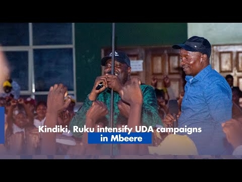 Kindiki, Ruku intensify UDA campaigns in Mbeere