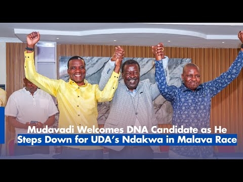 Mudavadi Welcomes DNA Candidate as He Steps Down for UDA’s Ndakwa in Malava Race