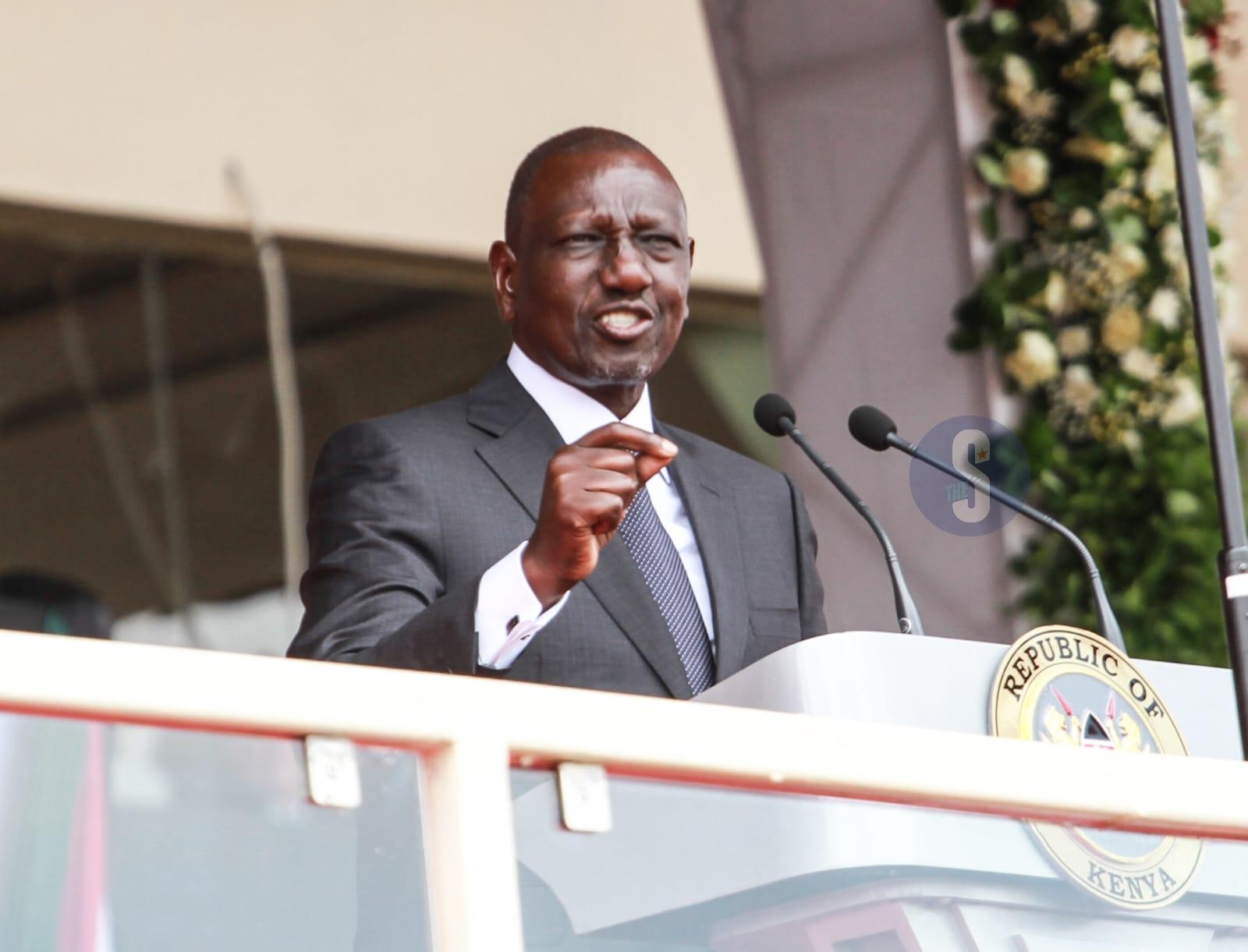 Jamhuri Day: Ruto leads minute of silence for Raila