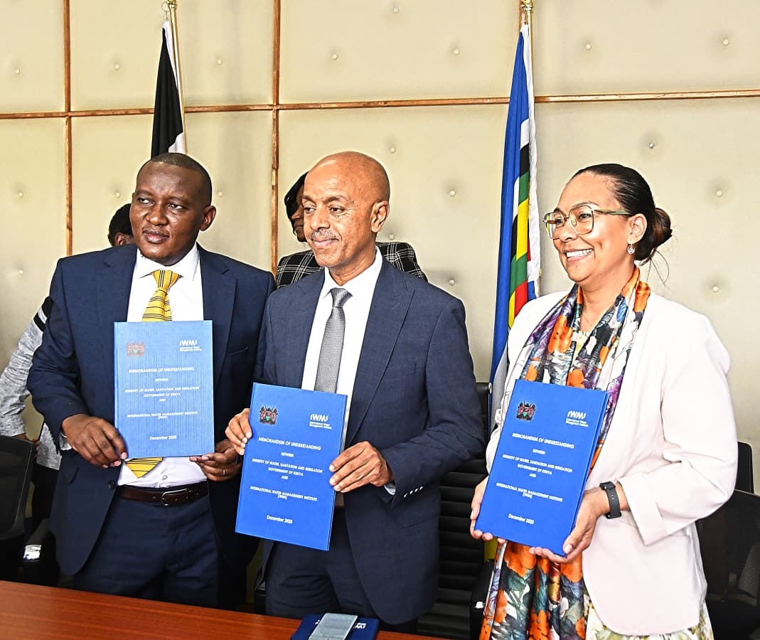 Kenya, international water institute partner to boost irrigation