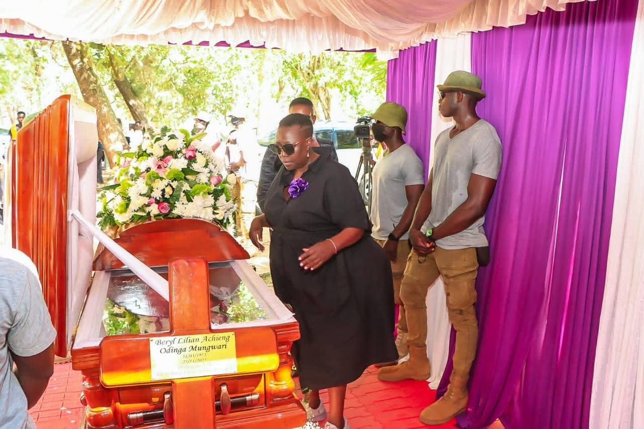 Beryl Odinga laid to rest in Bondo