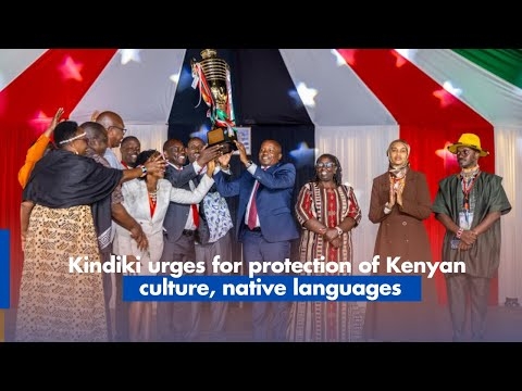 Kindiki urges for protection of Kenyan culture, native languages
