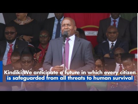 Kindiki: We anticipate a future in which every citizen is safeguarded from all threats