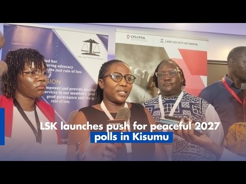 LSK launches push for peaceful 2027 polls in Kisumu