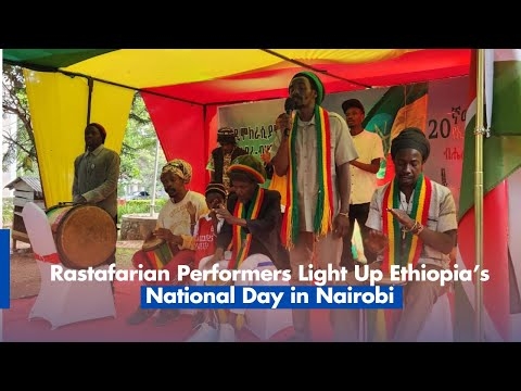 Rastafarian Performers Light Up Ethiopia’s National Day in Nairobi